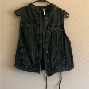 Free people Jean vest